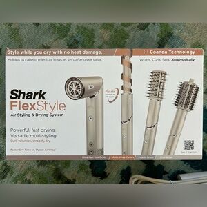 Shark FlexStyle Gold Air Styling & Drying System gently used with box